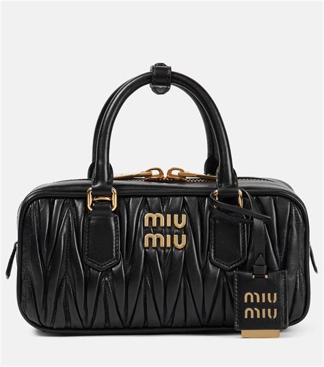 miu miu black tote bag|miu handbags official website.